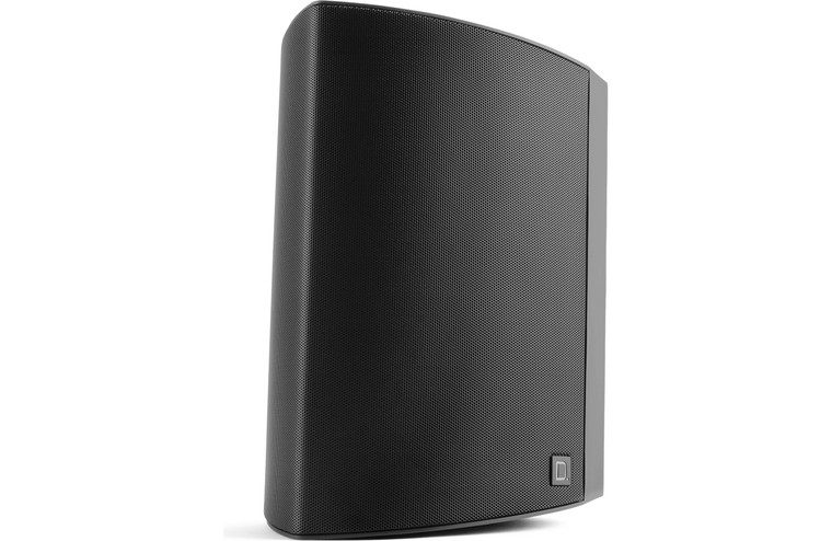 Definitive Technology Dymension Outdoor AW-650 – Flush Mount Outdoor Speaker black front right angle