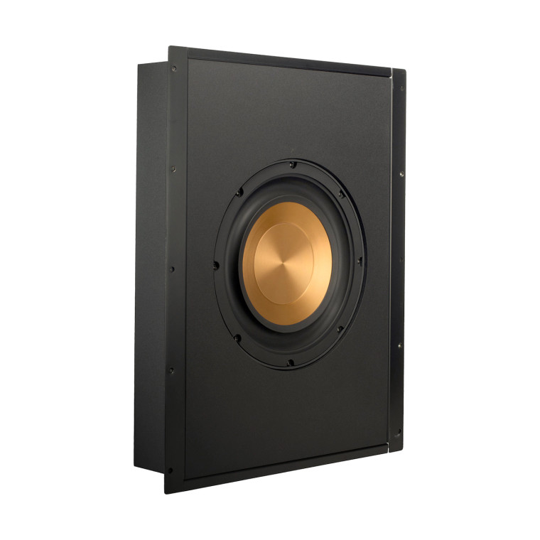 Klipsch PRO-1000SW – 10" Passive In Wall Subwoofer front without grille