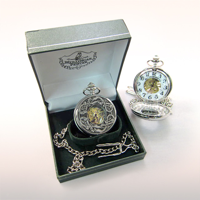 Personalised Book of Kells Mullingar Pewter Mechanical  display picture 1