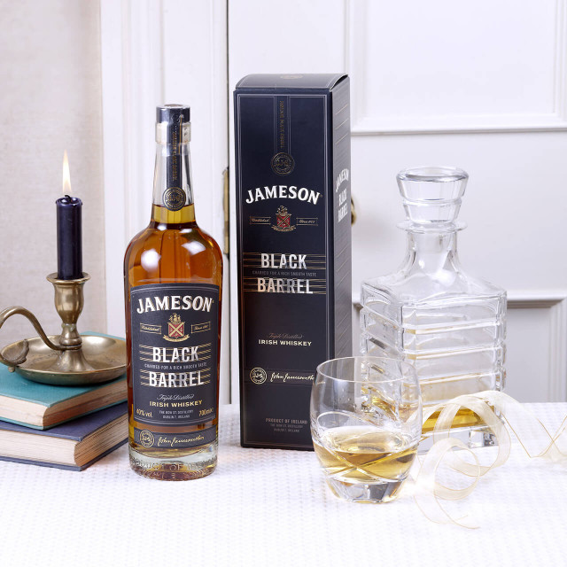 Jameson Black Barrel Irish Whiskey Gift Boxed