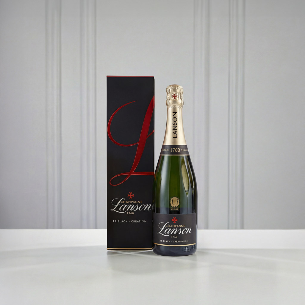 Lanson Black Label Brut Gift Boxed Champagne