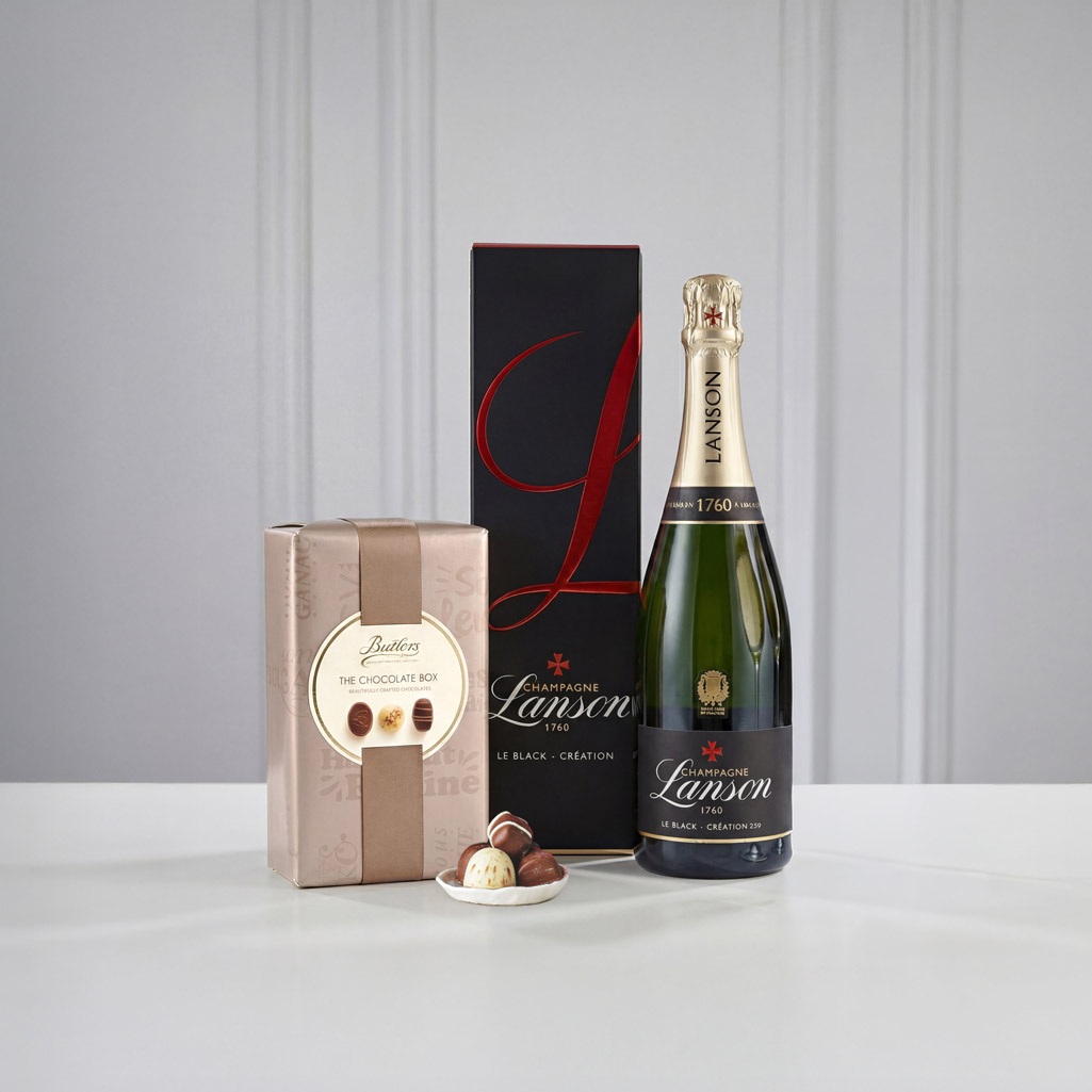 Lanson Black Label Brut Gift Boxed Champagne