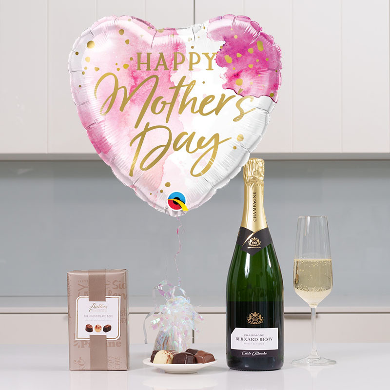 Happy Mothers Day Balloon & Bubbles Gift
