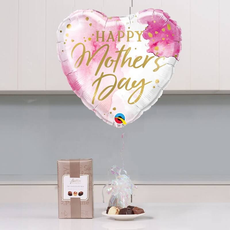Mothers Day Balloon & Chocolates Gift