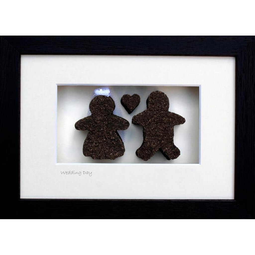 Bog Buddies Wedding Day Framed Print 7x10""