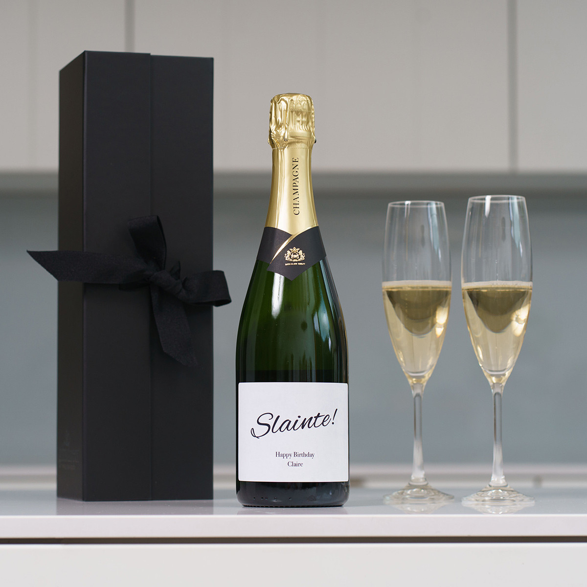 Slainte Personalised Champagne