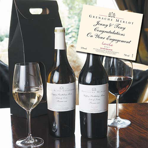 Personalised Wine Set