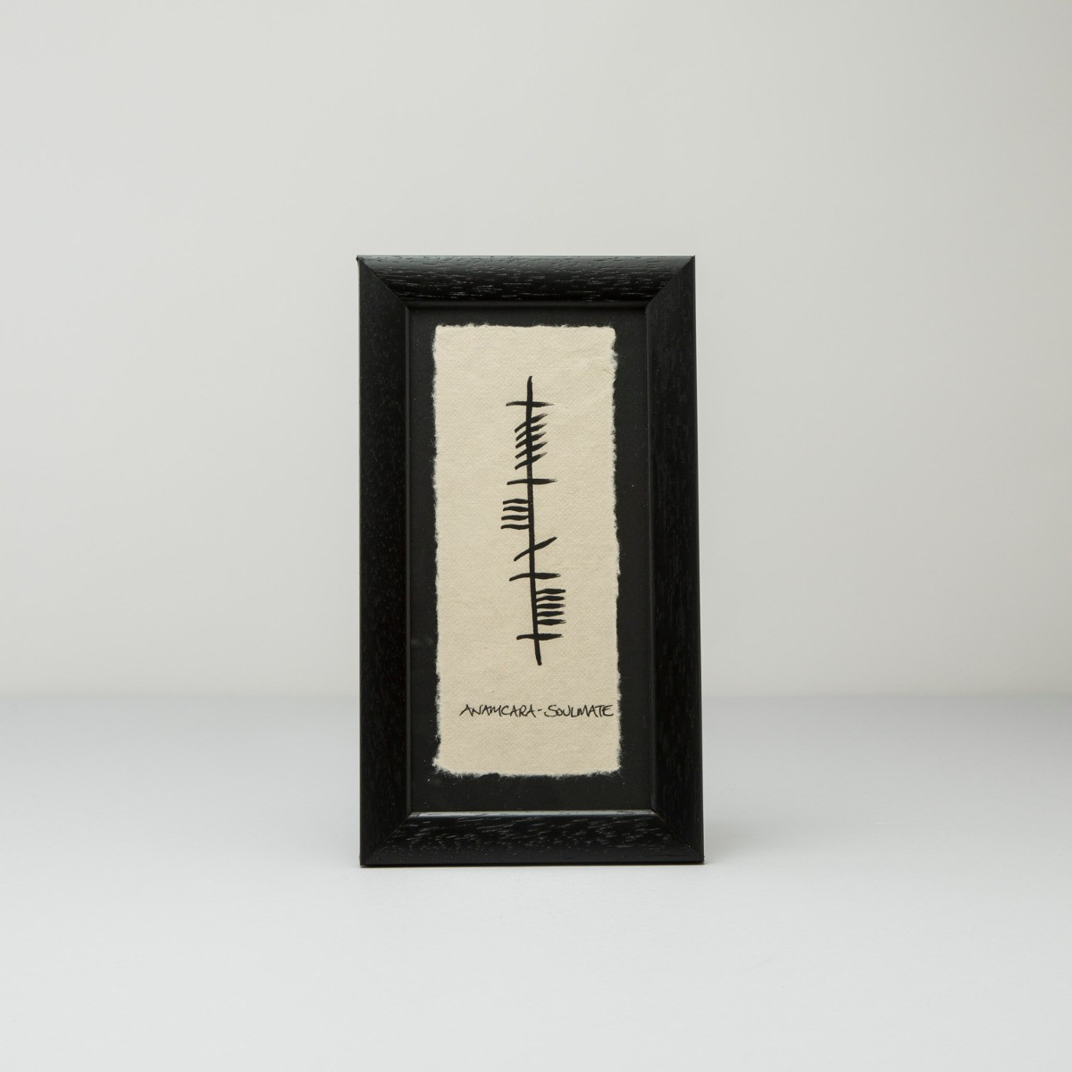 Ogham Ancient Irish Writing "Anam Cara" (Soul Mate)