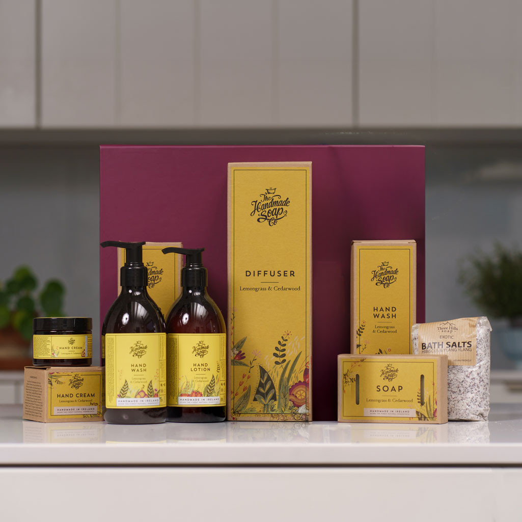 Luxury Lemongrass & Cedarwood Pamper Hamper