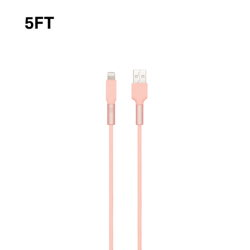 5ft Lightning Cable - Pink