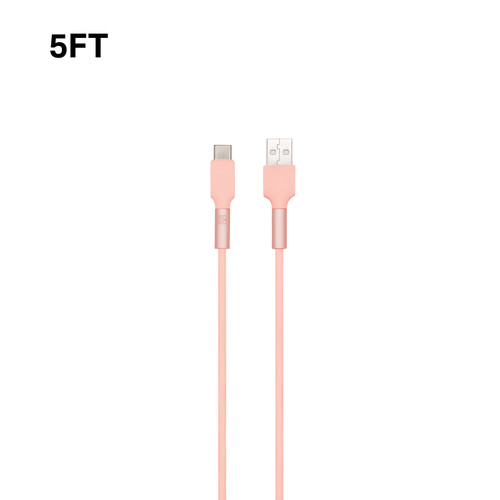 5ft Type-C Cable - Pink