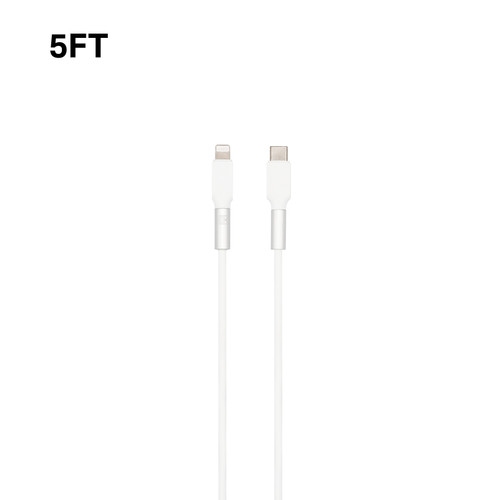 5ft Type-C to Lightning Cable - White