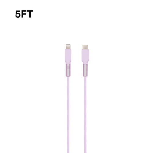 5ft Type-C to Lightning Cable - Purple