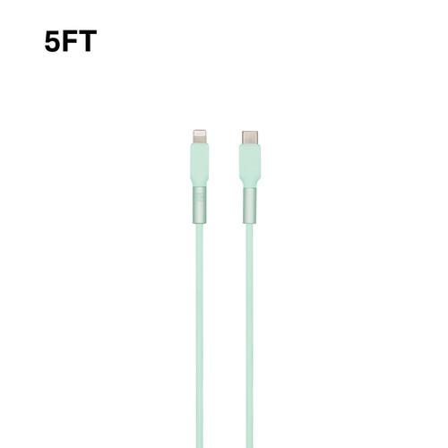 5ft Type-C to Lightning Cable - Green