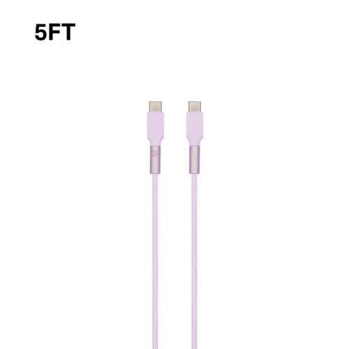 5ft Type-C to Type-C Cable - Purple