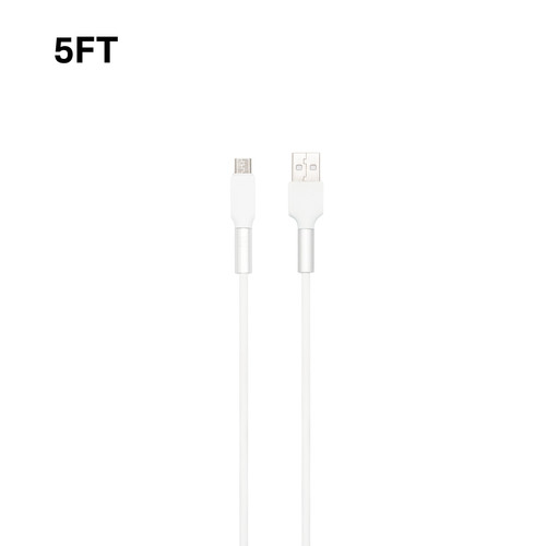 5ft Micro Cable - White