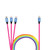 CONNECT 10ft Type-C to 3-in-1 Neon Cable