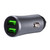 3.1A FCC Dual USB Car Charger - Black