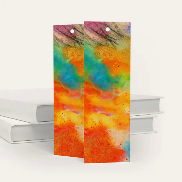 Double-Sided Foil Bookmarks With Tassels (Set of Two)