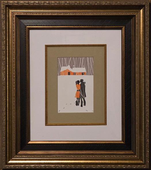 “Tu Allumes Le Feu Dans Mon Cœur” by L. C. Atencio (Original Painting)
