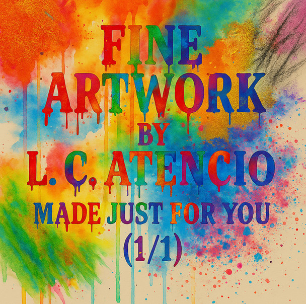 Custom, Original Fine Artwork by L. C. Atencio (1/1)
