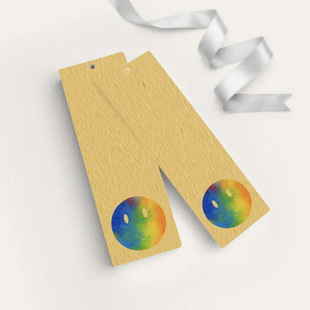 Double-Sided Wooden Bookmarks With Tassels (Set of Two)
