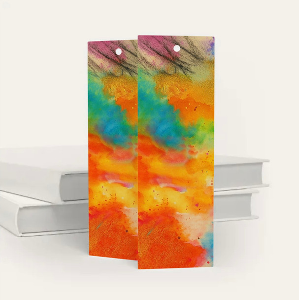 Double-Sided Foil Bookmarks With Tassels (Set of Two)