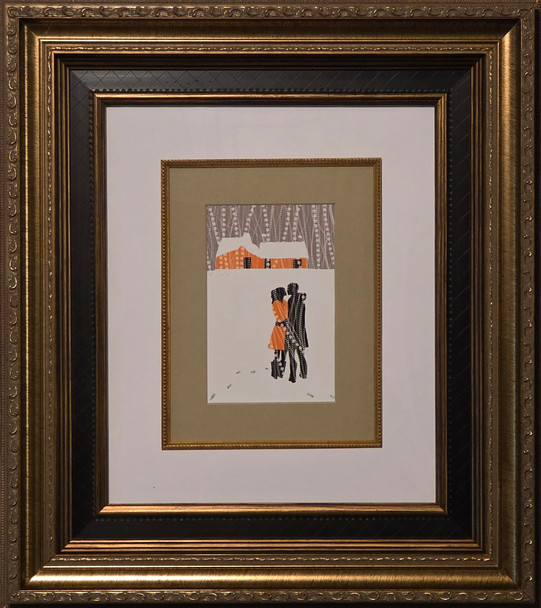 “Tu Allumes Le Feu Dans Mon Cœur” by L. C. Atencio (Original Painting)