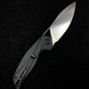 CIVIVI Isham Anthropos Flipper Knife Black/Carbon Fiber (3.25" Satin) C904C