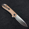 Civivi Elementum Brown Micarta 2.9" D2 Satin