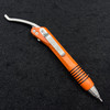 Microtech Siphon 2 Hunter Orange w/ Apocalyptic Internals & Lever Stainless Steel EDC Pen 401-SS-HOAP