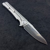 TWOSUN TS184 FOLDING FRAME LOCK KNIFE TITANIUM ALLOY HANDLE PLAIN EDGE BLADE