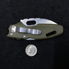  Cold Steel Mini Tuff Lite Tri-Ad Lock Knife OD Green (2" Satin) 20MTGD