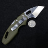  Cold Steel Mini Tuff Lite Tri-Ad Lock Knife OD Green (2" Satin) 20MTGD