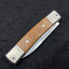 LionSteel BestMan BM2 Traditional Slip Joint Knife Natural Micarta (2.88" Satin)
