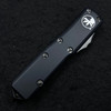 Microtech UTX-85 T/E Black Tactical DLC Blade DLC Hardware 233-1 DLCT