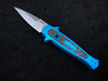 KERSHAW LAUNCH 12 STILETTO AUTOMATIC KNIFE TEAL (2.5" STONEWASH) Exclusive