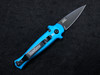 KERSHAW LAUNCH 12 STILETTO AUTOMATIC KNIFE TEAL (2.5" Black) Exclusive