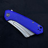 CIVIVI Mini Bullmastiff Liner Lock Knife Blue G-10 (3" Stonewash)