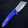 CIVIVI Mini Bullmastiff Liner Lock Knife Blue G-10 (3" Stonewash)