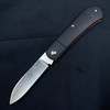 Pena X-Series Spear Point Slip Joint Knife Black G-10 (3" Satin)