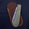 Pena X-Series Spear Point Slip Joint Knife OD Green G-10 (3" Satin)