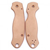 Flytanium Custom Copper Scales for Spyderco Para 3 Knife 