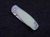 Alliance Designs Signature Series Ray Laconico OG Jasmine Folding Knife 3.125" M390 Drop Point Blade, Jade G10
