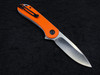 CIVIVI Elementum Liner Lock Knife Orange G-10 (2.9" Satin D2)