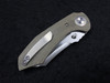 Alliance Designs Matthew Christensen Bangarang Folding Knife 3.125" RWL34 Satin Blade, OD Green Micarta Handles