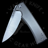 Chaves Liberation 229 Drop Point Frame Lock Knife SW Titanium (3.75" Satin)