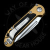 Microtech LUDT Gen III S/E Automatic Knife Tan Aluminum (3.5" SW) 1135-10TA