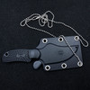 Spyderco Shirley-Owens ARK Fixed Blade Neck Knife (2.63" Satin H1) 