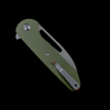 Ferrum Forge Knife Works Prolix Liner Lock Knife OD Green G-10 Flipper